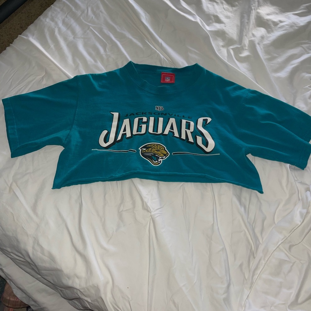 Jacksonville Jaguars Cropped Tee